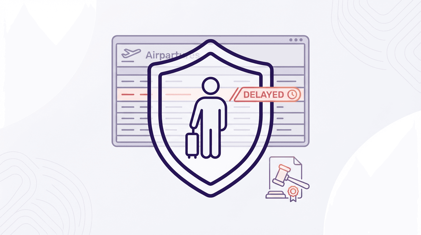 Flight delay compensation and claims