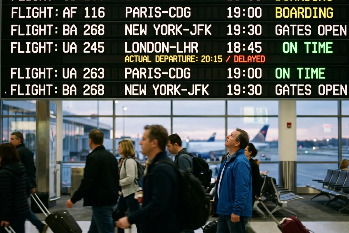 Why Airlines Wait Until the Last Minute to Announce a Delay